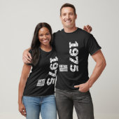 T-shirt 50e anniversaire 1975 50e fête d'anniversaire Anni (Unisexe)