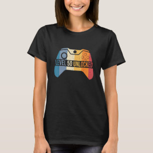 T-shirt 50e Anniversaire 50 B Jour Femmes Hommes Nés En 19