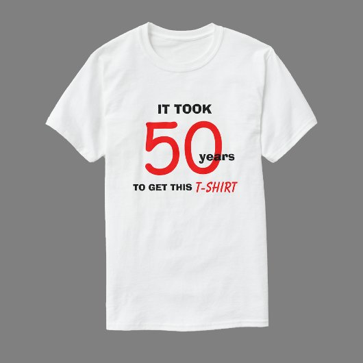 T-shirt 50e Anniversaire Cadeaux pour Hommes T Chemise - D