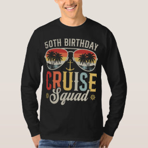 T-shirt 50E Anniversaire Croisière Famille Hommes Correspo