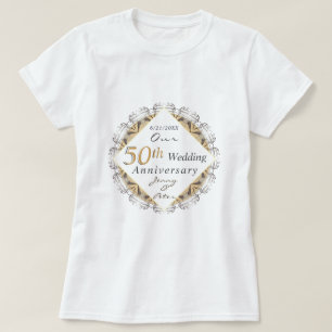 T-shirt 50e anniversaire de mariage 