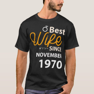 T-shirt 50e anniversaire de Mariage Cadeau meilleure femme