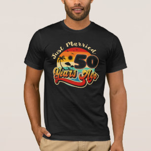 T-shirt 50e anniversaire de Mariage croisière mariée 50
