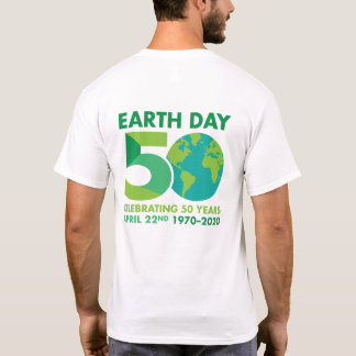 T-shirt 50e anniversaire du Jour de l'terre 1970-2020 T-sh