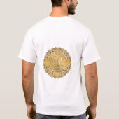 T-shirt 50e anniversaire du mariage d'or (Dos)