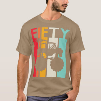 T-shirt 50e anniversaire Gift Monster Chemise Camion 50 an