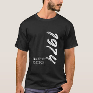 T-shirt 50e anniversaire Homme femme 50 ans 1974 Décor F