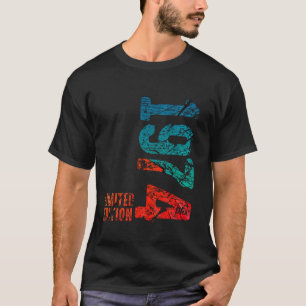 T-shirt 50e anniversaire Homme femme 50 ans 1974 Décor F