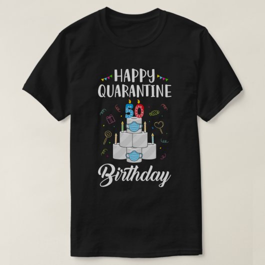 T-shirt 50e anniversaire Idée cadeau 1970 Joyeux Birt de q (Design devant)