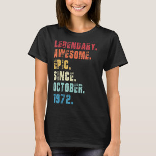 T-shirt 50e anniversaire légendaire épopée stupéfiant depu
