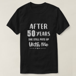 T-shirt 50E Anniversaire Mariage Drôle Mari Cadeau