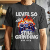 T-shirt 50e Anniversaire Moderne contrôleur de jeu Anniver