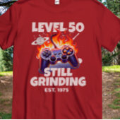 T-shirt 50e Anniversaire Moderne contrôleur de jeu Anniver