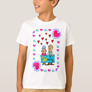 T-shirt 50e anniversaire - Or