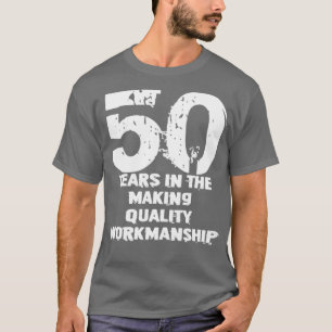 T-shirt 50e anniversaire papa grand-père