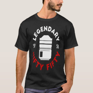 T-shirt 50e anniversaire Photographe Nifty Cinquante ronde