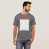 T-SHIRT 50E ANNIVERSAIRE SIGNER MA CHEMISE (Devant entier)