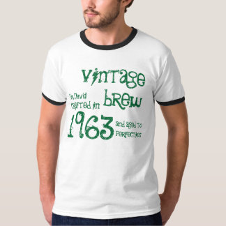 T-shirt 50e cadeau d'anniversaire 1963 brasse Vintage