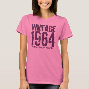 T-shirt 50e cadeau d'anniversaire 1964 Blended Just Right