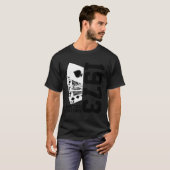 T-shirt 50E Poker 1973 (Devant entier)
