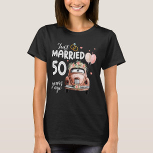 T-shirt 50ème Mariage Anniversaire chemise - Juste Marié 5