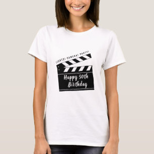 T-shirt 50ème ou n'importe quel thème de cinéma Anniversai