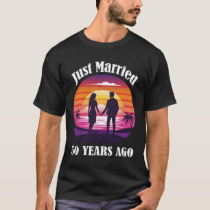 T-shirt '50ste huwelijksverjaardag cruise net getr
