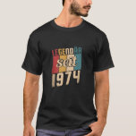 T-shirt 50th Birthday Shirt Vintage 1974 Limited Edition M<br><div class="desc">50e anniversaire Chemise Vintage 1974 Edition limitée Débardeur homme</div>