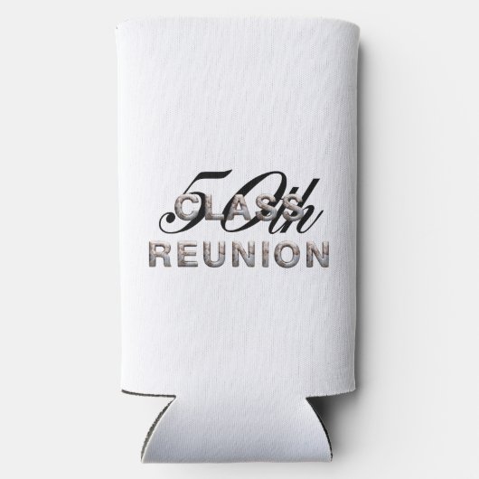 T-SHIRT 50th Class Reunion Seltzer Koelbox (Achterkant)