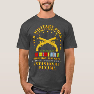 T-shirt 511th Military Police Co Ft Drum NY w Svc Ribbons