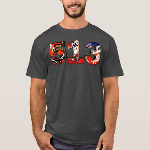 T-shirt 513 Indicatif régional Cincinnati Sports Sports