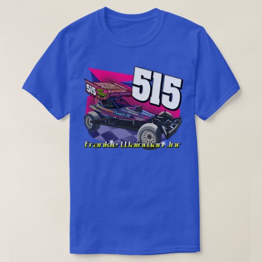 T-shirt 515 Frankie Wainman Jnr Brisca F1 2021 Tarmac (Design devant)