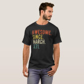 T-shirt 51 Ans Mars 1971 1 (Devant entier)