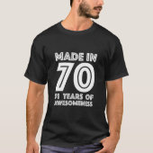T-shirt 51Cadeaux D'Anniversaire Pour Lui Hommes Âge 51 An (Devant)