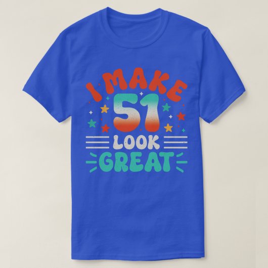 T-shirt 51e anniversaire 1 (Design devant)