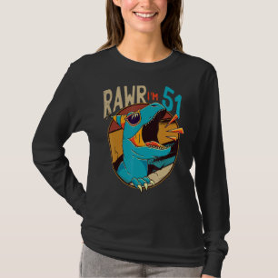 T-shirt 51e anniversaire Dinosaur 51 ans Dinosaure