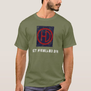 T-shirt 51e Division des hautes terres (en détresse)