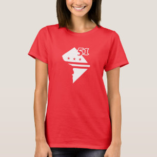T-shirt 51e État de Washington DC - État