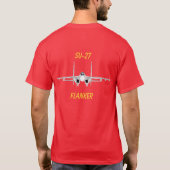 T-shirt 527 COMME Flanker (chemise foncée) (Dos)