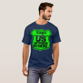 T-shirt 5280 Chapitre - Logo Vert Sécurité (Devant entier)