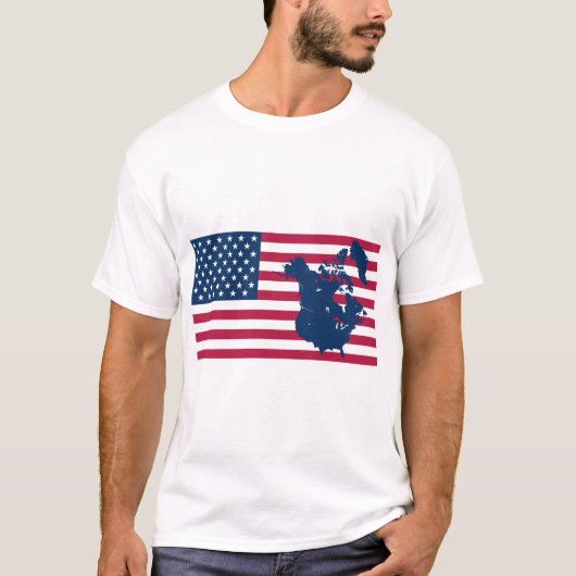 T-SHIRT 52 ÉTATS D'AMÉRIQUE (Devant)