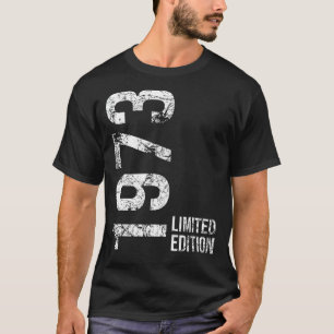 T-shirt 52e anniversaire 52 ans Homme femme Vintage 1973