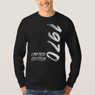T-shirt 52e anniversaire Dames Mens 52 ans 1970 19