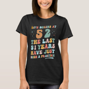T-shirt 52e anniversaire Homme Femme 2023 Super Life comme