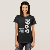 T-shirt 53 Years Old Awesome Since October 1969 53rd Birt (Devant entier)