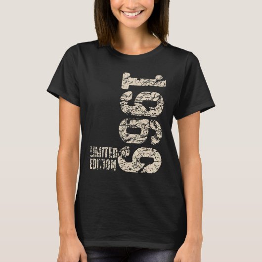 T-shirt 53e anniversaire Dames Mens 53 ans 1969 5 (Devant)
