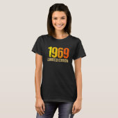 T-shirt 53e anniversaire Dames Mens 53 ans 1969 5 (Devant entier)