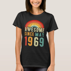 T-shirt 53e anniversaire extraordinaire depuis mai 1969 53