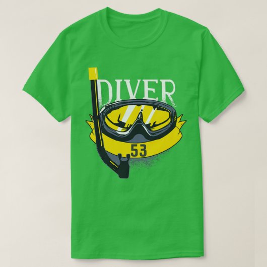 T-shirt 53e anniversaire Plongée sous-marine 53 ans Plongé (Design devant)