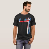 T-shirt 53L LS 427 V8urbo Drag Car gift (Devant entier)